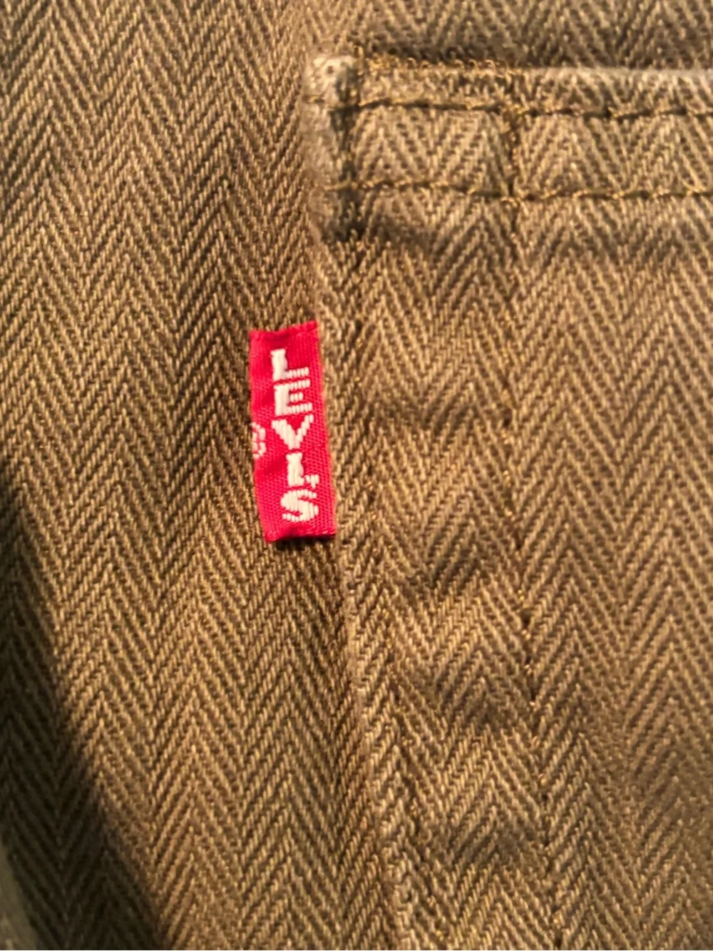 Levi's Two Horse Brand Olive Green Utility Work Pants